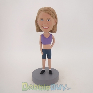 Picture of Purple Vest Girl Bobblehead