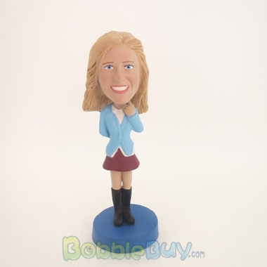 Picture of School Girl Bobblehead