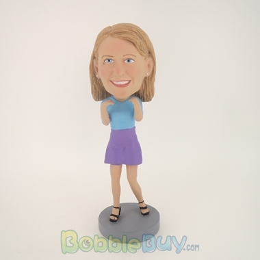 Picture of Smile Girl Bobblehead