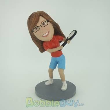 Picture of Tennis Woman Bobblehead