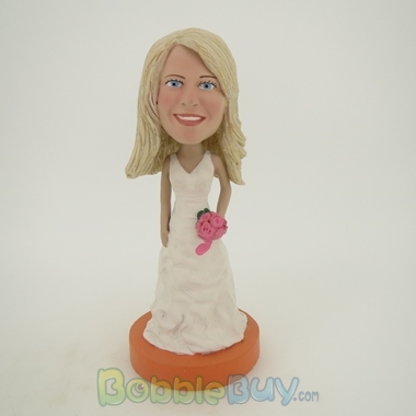 Picture of White Wedding Dress Girl Bobblehead