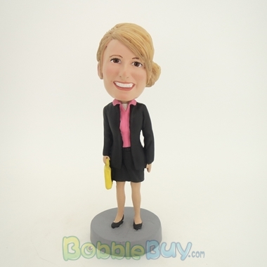 Picture of White-Collar Worker Woman Bobblehead