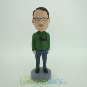 Picture of Man In Darkgreen Bobblehead