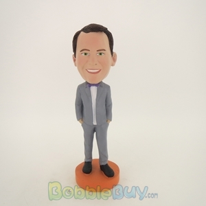 Picture of Man In Gray Suit Bobblehead