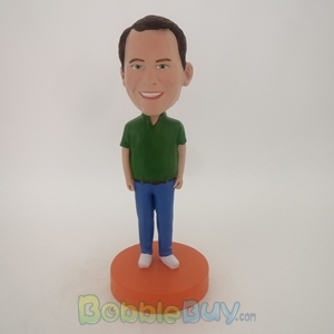 Picture of Man In Green And Blue Bobblehead