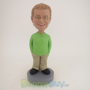 Picture of Man In Green With Big Shoe Bobblehead