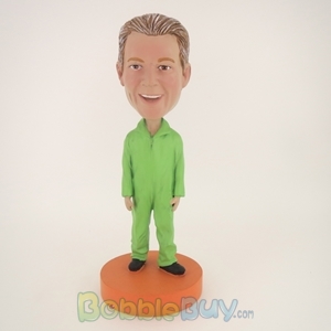 Picture of Man In Pure Green Bobblehead