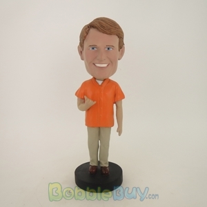 Picture of Man In Vivid Color Clothing Bobblehead