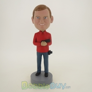 Picture of Man With Camera Bobblehead
