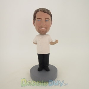 Picture of Man With One Hand On The Behind Bobblehead