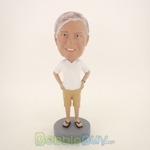 Picture of Old Casual Man Bobblehead