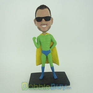 Picture of Green Superman Bobblehead