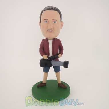 Picture of Male Photographer Bobblehead
