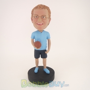 Picture of Man & Football Bobblehead