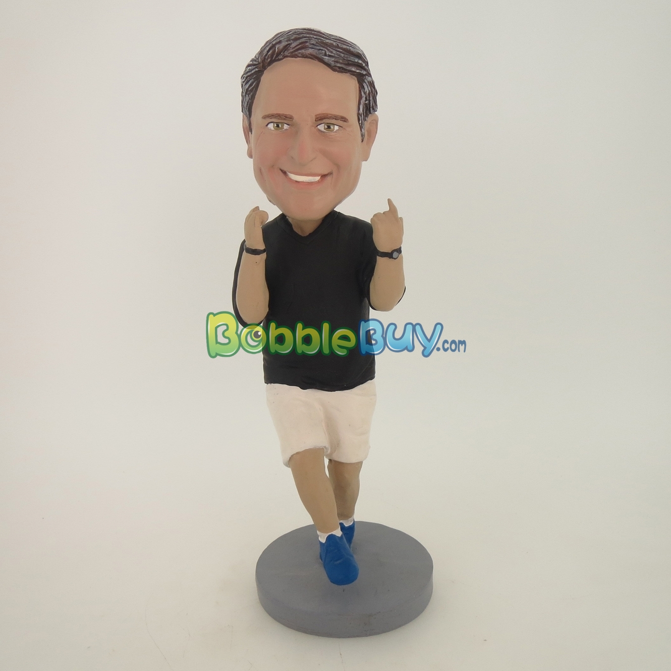 Man In Victory Posture Bobblehead BobbleBuy Custom Bobbleheads from 50