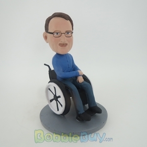 Picture of Man In Wheelchair Bobblehead