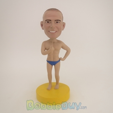 Picture of Man On Beach Bobblehead