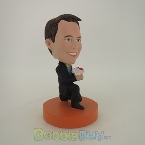 Picture of Man Proposing Bobblehead