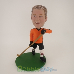 Picture of Man With Hockey Stick Bobblehead