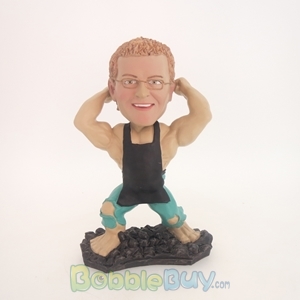 Picture of Muscle Man In Speedo Bobblehead