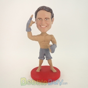 Picture of Muscle Man Reading Boxing Bobblehead