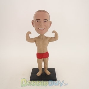 Picture of Muscle Man With Hands Up Bobblehead