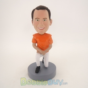 Picture of On One Knee Football Man Bobblehead