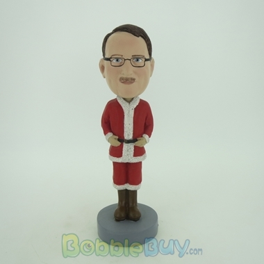 Picture of Santa Uniform Man Bobblehead