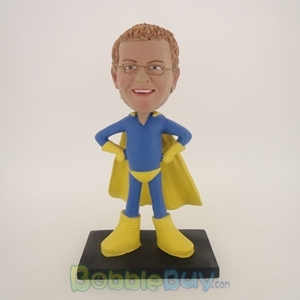 Picture of Yellow Superman Bobblehead