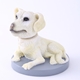 Picture of White Pet Dog Bobblehead